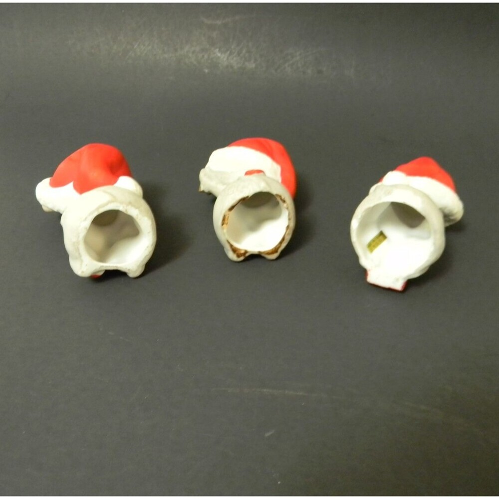 Set of 3 Christmas Mice Vintage Made in Taiwan Ornaments - Picture 6 of 6